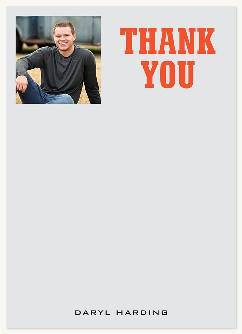 Yearbook Page Thank You Cards