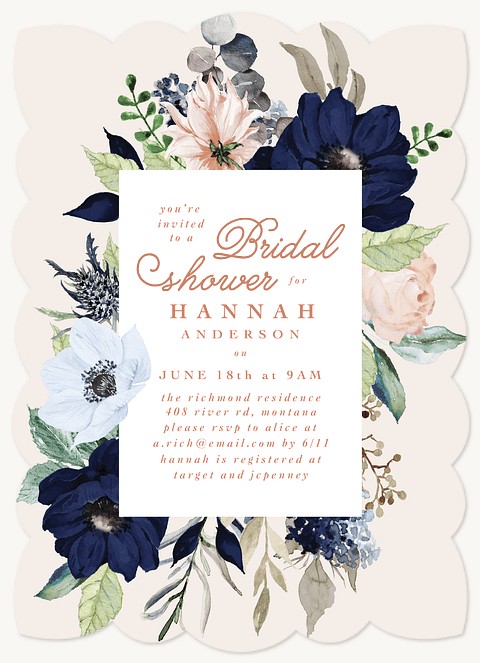 Blooming Bouquet | Bridal Shower Invitations
