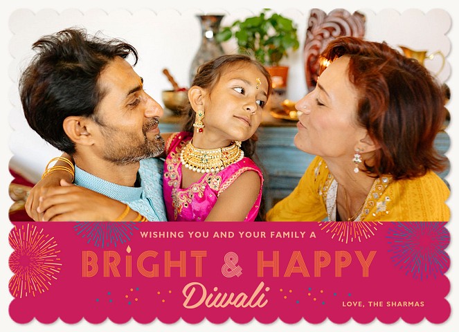 Bright & Happy Diwali Holiday Cards