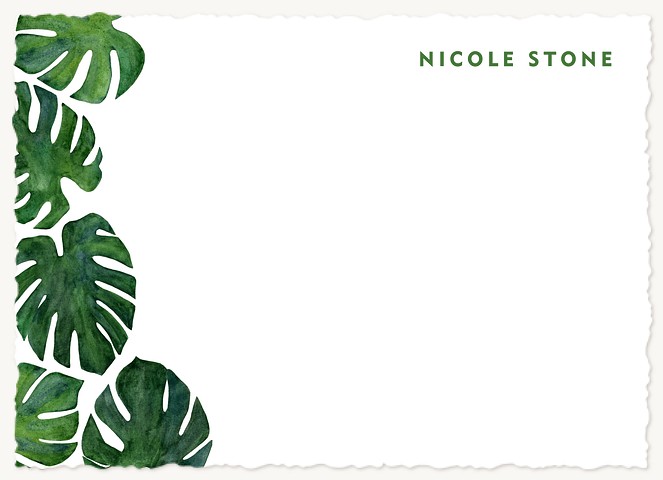 Monstera Stationery