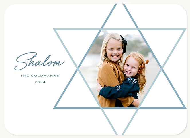 Winter Star Hanukkah Cards