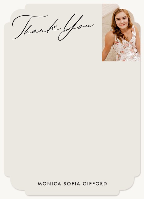 Scripted Thank You Thank You Cards 