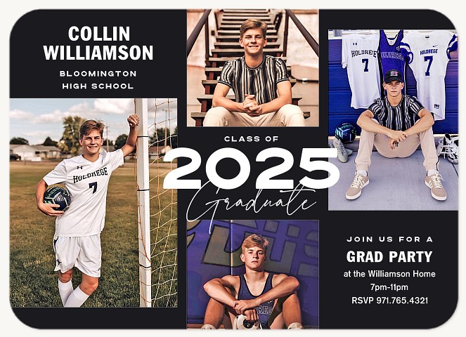 Bold Event Graduation Cards