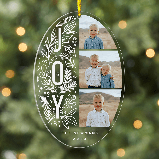 Juniper Joy Personalized Ornaments