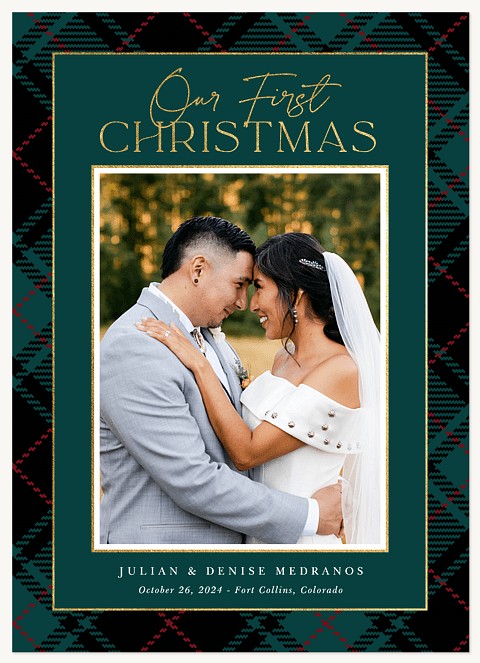 Our Christmas Photo Holiday Cards