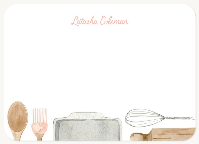 Kitchen Note Stationery