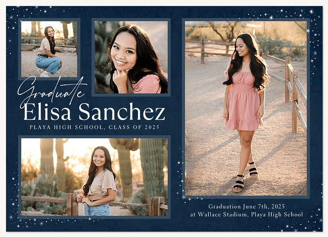 Sparkle Dust Graduation Cards