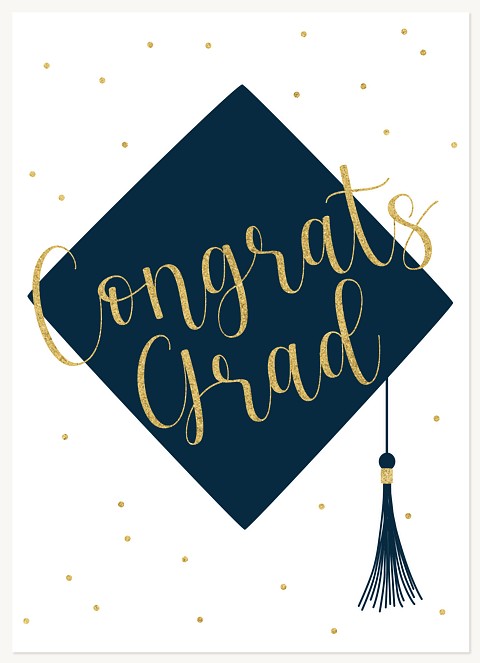 Glittering Grad Greeting Cards