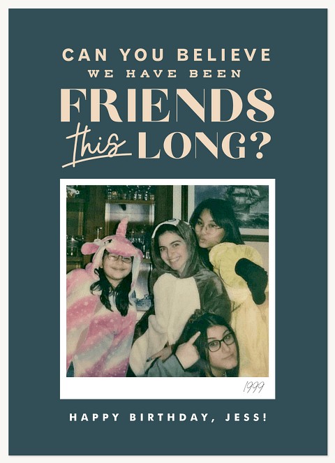 Long-time Friends Greeting Cards