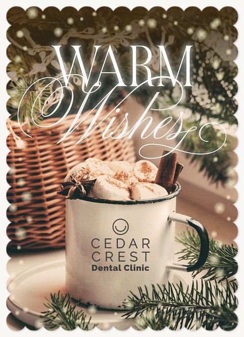 Warm Wishes Business Holiday Cards