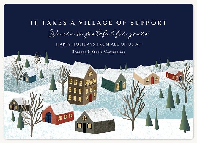 Takes A Village Holiday & Christmas Magnet Cards