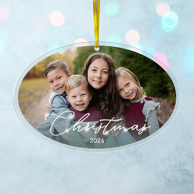 Bright Christmas Personalized Ornaments