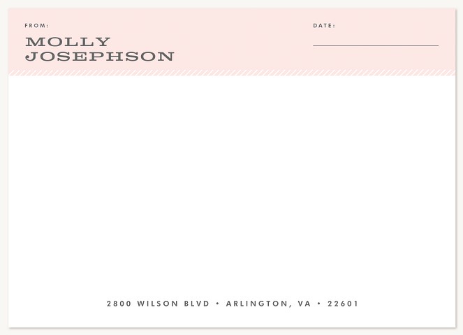 Modern Telegram Stationery