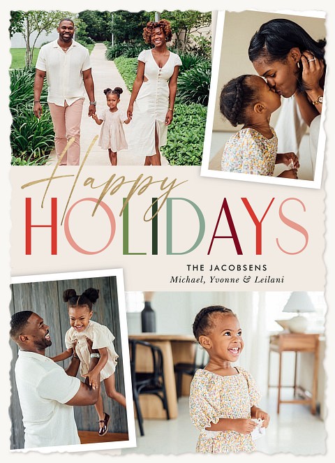 Holiday Fun Personalized Holiday Cards