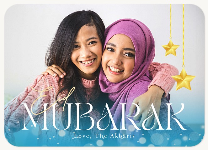 Celestial Joy Eid Cards