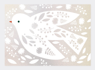 Serene Dove Card