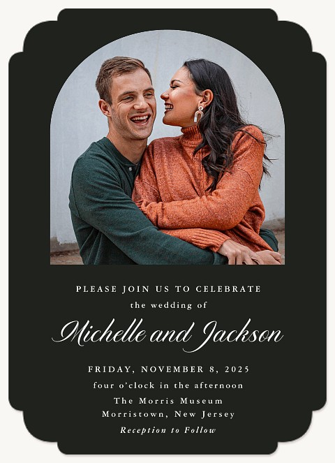 Formal Simplicity Wedding Invitations