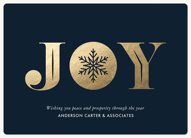 Boldest Joy Holiday & Christmas Magnet Cards