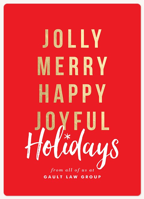 Many Ways Holiday & Christmas Magnet Cards