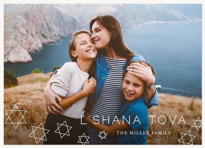 Starry Sentiments Rosh Hashanah cards