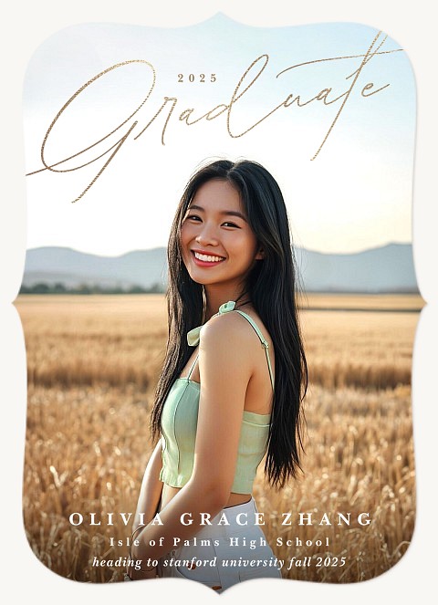 Swept Graduation Cards