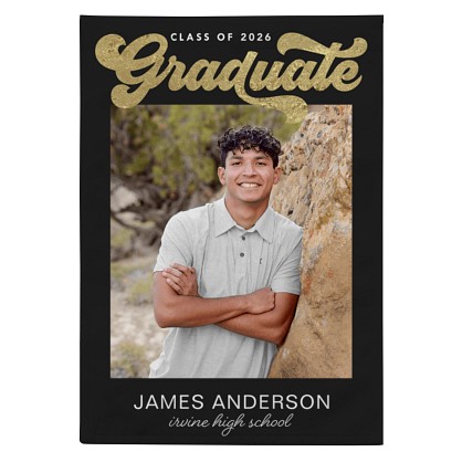 Snapshots of Success Graduation Photo Garden Flag