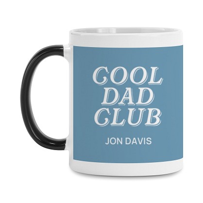 Cool Dad Club Photo Color Changing Mug
