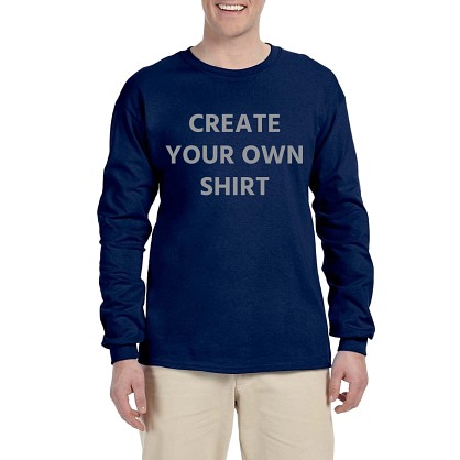 Gildan® Men's Create Your Own Long Sleeve T-Shirt