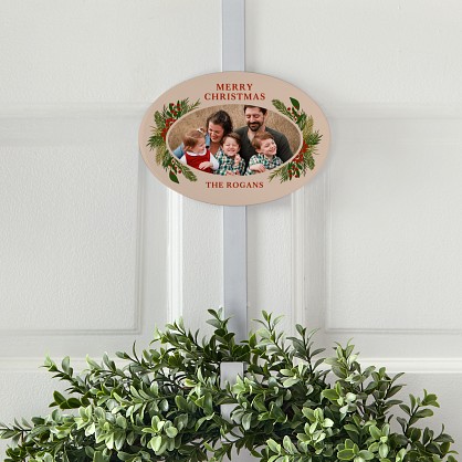Christmas Cheer Photo Wreath Holder