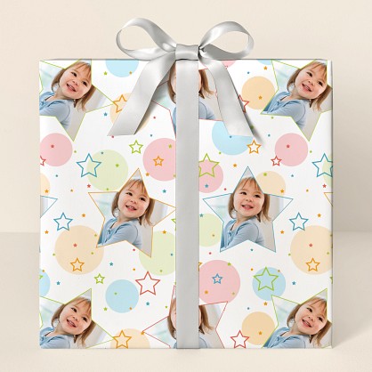 Shining Star Wrapping Paper