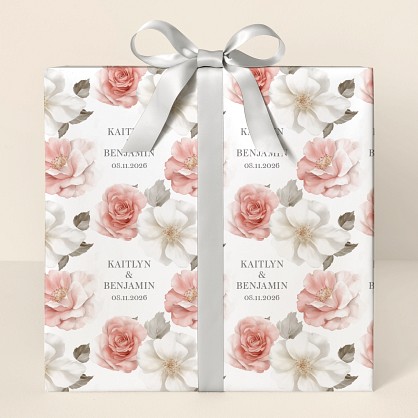 Blooming Love Wrapping Paper