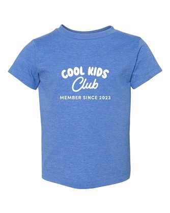 Cool Kiddo BELLA+CANVAS Toddler Jersy Tee