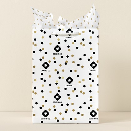 Champagne Confetti Gift Bag