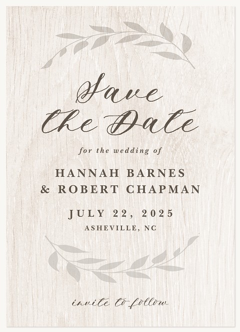 Farmhouse Sign Save the Date Cards