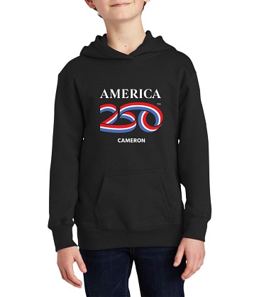 America250™ Port + Company Youth Hoodie Sweatshirt