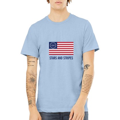 America250™ Betsy Ross Commemorative Flag BELLA+CANVAS Unisex T-Shirt