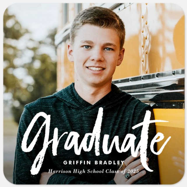 Brushed Graduate Graduation Cards