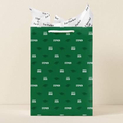 Cap & Tassel Gift Bag