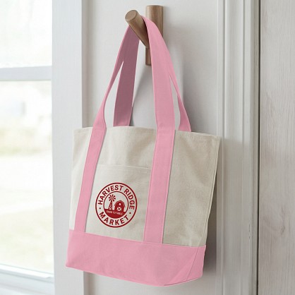 Signature Colorblock Tote Bag