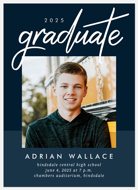 Bold Success Graduation Cards