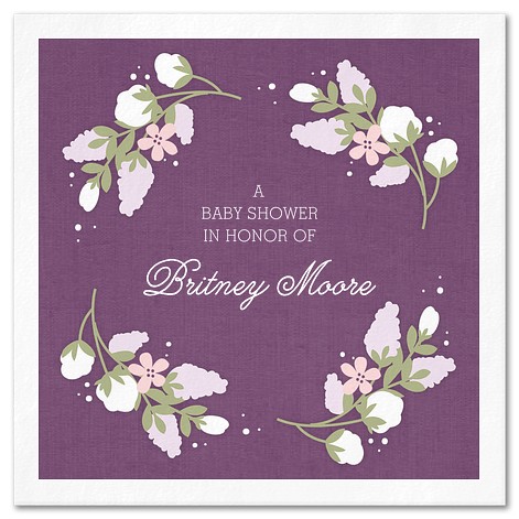 Lilac Dream Custom Napkins