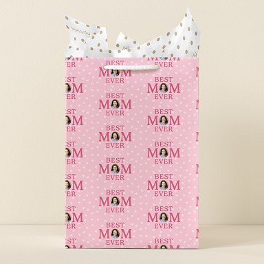 Best Mom Ever Photo Gift Bag