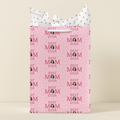 Best Mom Ever Photo Gift Bag