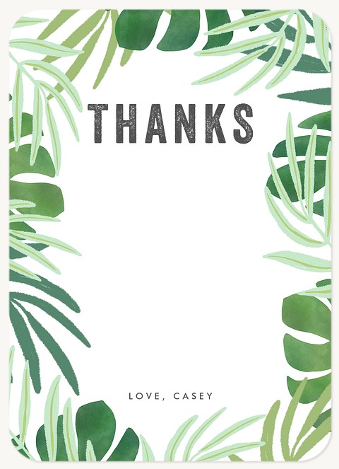 In the Jungle Kids Thank You Cards