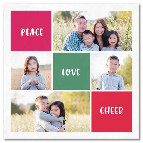 Peace & Cheer Custom Napkins