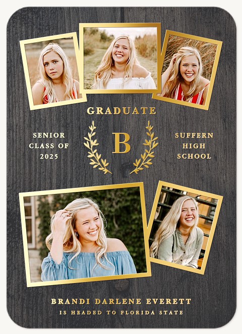 Barnwood Laurel Graduation Announcements