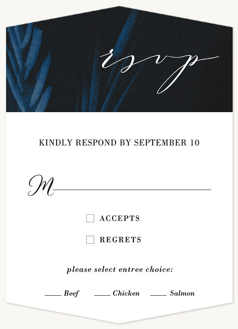 Lakeside Wedding RSVP Cards