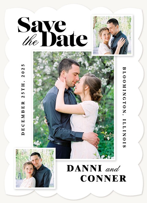 Fresh & Modern Save the Date Cards