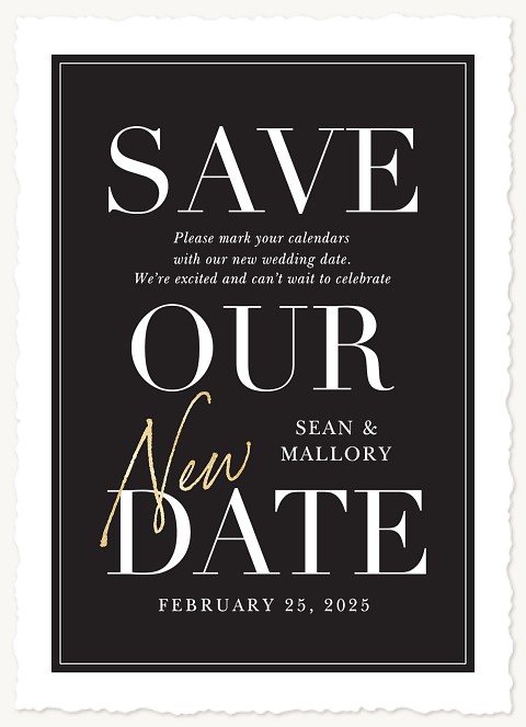 Classy Edit Change the Date Cards