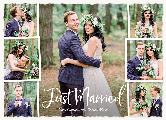 Favorite Snapshots Wedding Announcements